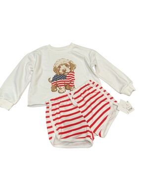 Grayson mini patriotic outfit size 4t
